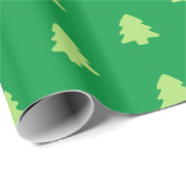 クリスマスツリーパターン ラッピングペーパー (ロールコーナー)