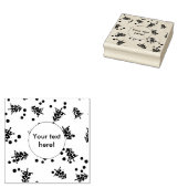 クリスマスツリーパターン ラバースタンプ (押印)