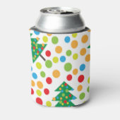 クリスマスツリーパターン 缶クーラー (缶裏面)