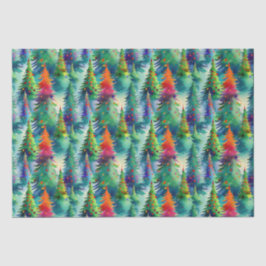 クリスマスツリーパターン 薄葉紙