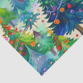 クリスマスツリーパターン 薄葉紙 (詳細)