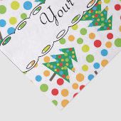 クリスマスツリーパターン 薄葉紙 (詳細)