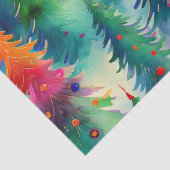 クリスマスツリーパターン 薄葉紙 (詳細)