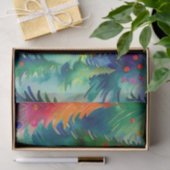 クリスマスツリーパターン 薄葉紙 (ギフト)