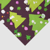 クリスマスツリーパターン 薄葉紙 (詳細)