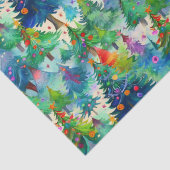 クリスマスツリーパターン 薄葉紙 (詳細)