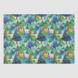 クリスマスツリーパターン 薄葉紙