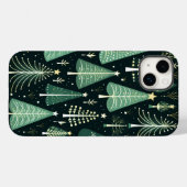 クリスマスツリーパターン Case-Mate iPhoneケース (裏面 (横))