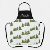 クリスマスツリーパンドルアートエプロン エプロン (正面)