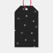 クリスマスツリーパーソナライズされたギフトラベル ギフトタグ (裏面)