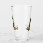 クリスマスツリーパーソナライズされたフェスティバルホリデーグラス タンブラーグラス (左)