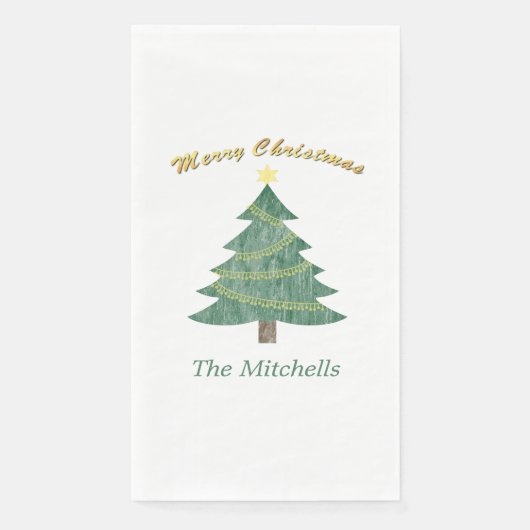 クリスマスツリーパーソナライズされた (正面)