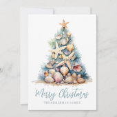 クリスマスツリービーチ シーズンカード (正面)