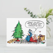 クリスマスツリーファイトホリデーカード シーズンカード (スタンド正面)