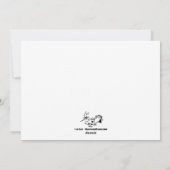 クリスマスツリーファイトホリデーカード シーズンカード (裏面)