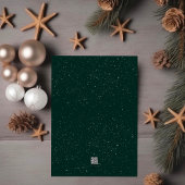 クリスマスツリーファミリーフォトコラージュ シーズンカード