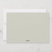 クリスマスツリーファミリー6フォトコラージュ シーズンカード (裏面)