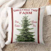 クリスマスツリーファームファームハウス クッション (ブランケット)