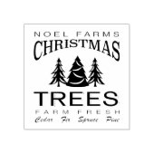 クリスマスツリーファーム ラバースタンプ (インプリント)