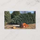 クリスマスツリーファーム 名刺 (裏面)