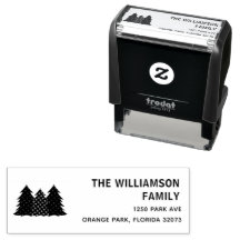 クリスマスツリーフェスティバルホリディーズ差出人住所