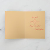 クリスマスツリーフォレストウィムジー シーズンカード (内部)