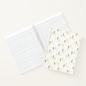 クリスマスツリーフォレストパターン ノートブック (内部)