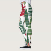 クリスマスツリーフォレストレギンス レギンス (左)