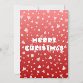 クリスマスツリーフラットカード