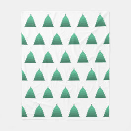 クリスマスツリーフリースブランケット フリースブランケット