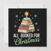 クリスマスツリーブックの全先生クリスマス 招待状 (正面)