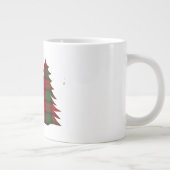 クリスマスツリープレイド ジャンボコーヒーマグカップ (右)
