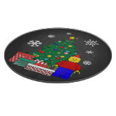 クリスマスツリーベースボール カッティングボード (角)