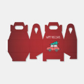 クリスマスツリーホリデイズゲーブルビーフボックス フェイバーボックス (折り畳みなし)