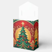 クリスマスツリーホリデーギフトボックス フェイバーボックス (オープン)