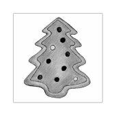 クリスマスツリーホリデーシュガークッキースプリンクル ラバースタンプ (インプリント)