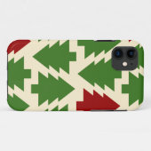 クリスマスツリーホリデーパターン Case-Mate iPhoneケース (裏面(横))