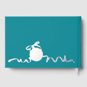 クリスマスツリーホリデーパーティーフォイルゲストブック ゲストブック (裏面)