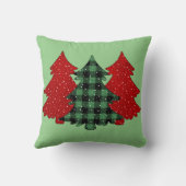 クリスマスツリーホリデーホームデコール クッション (裏面)