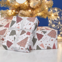 クリスマスツリーホリデーラッピング紙フェスティバル