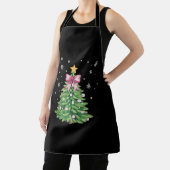 クリスマスツリーボウクリスマスホリデー エプロン (インサイチュ)
