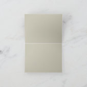 クリスマスツリーボウコケットクリスマス カード (内部)