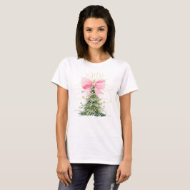 クリスマスツリーボウ Tシャツ