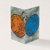 クリスマスツリーボーブルクリスマスカード (外部)