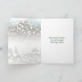 クリスマスツリーボーブルズポーランド シーズンカード (内部)