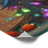 クリスマスツリーポスター ポスター (角)