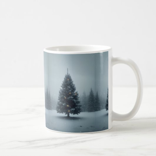 クリスマスツリーマグ コーヒーマグカップ (右)