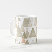 クリスマスツリーマグ コーヒーマグカップ (正面左)