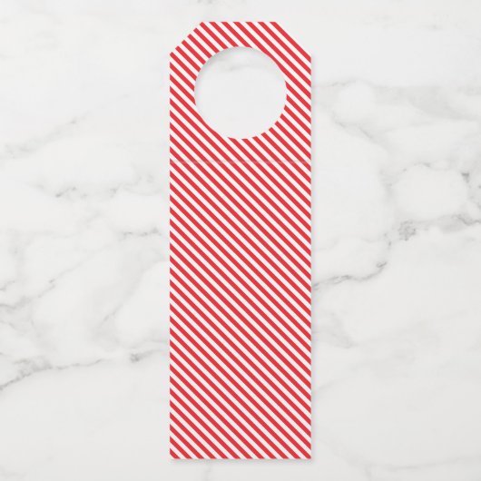 クリスマスツリーメリークリスマスギフト ボトルネックタグ (裏面)