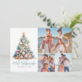 クリスマスツリーメレカリキマカビーチ写真 シーズンカード (スタンド正面)